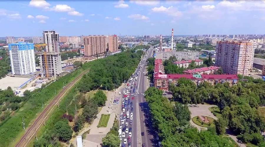 Ростовское шоссе в Краснодаре &copy;&nbsp;Фото пресс-службы администрации Краснодара