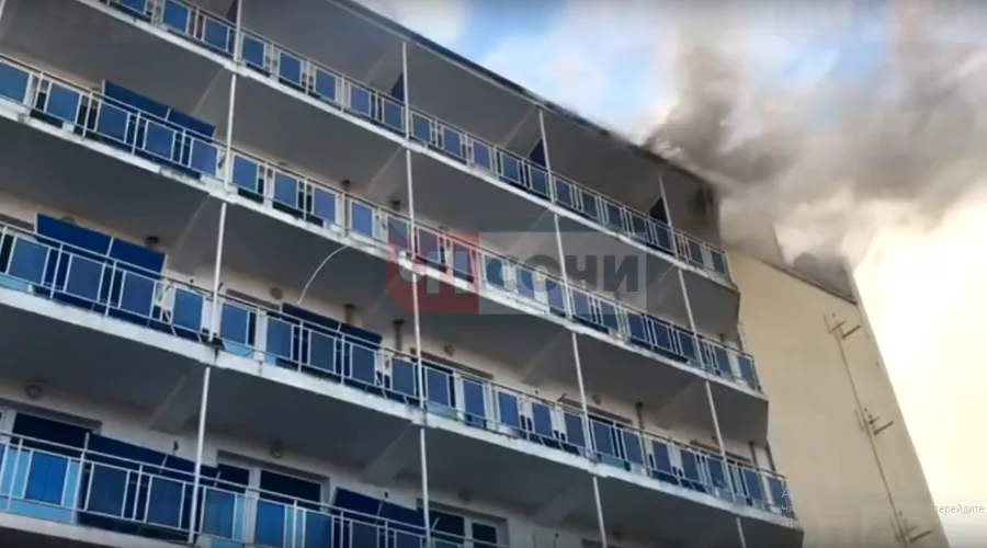  &copy;&nbsp;Скриншот видео из ВК-паблика &laquo;ЧП Сочи&raquo;, vk.com/chpsochi