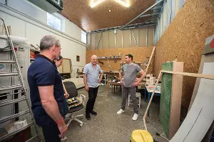 Евгений Первышов в ЦСИ &laquo;Типография&raquo; &copy;&nbsp;Фото Елены Синеок, Юга.ру