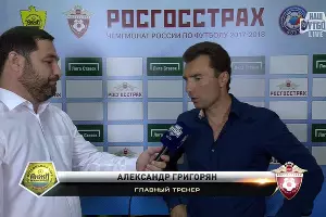 Александр Григорян &copy;&nbsp;Скриншот трансляции на телеканале &laquo;Наш футбол&raquo;