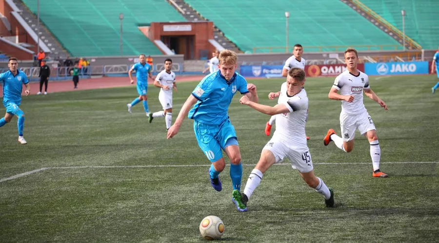 Матч ФНЛ «Сибирь» — «Краснодар-2» &copy;&nbsp;Фото пресс-службы ФК &laquo;Сибирь&raquo;