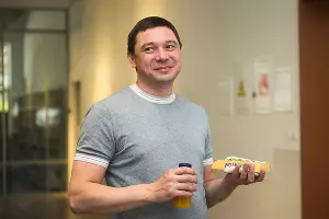 Евгений Первышов в ЦСИ «Типография» &copy;&nbsp;Фото Елены Синеок, Юга.ру