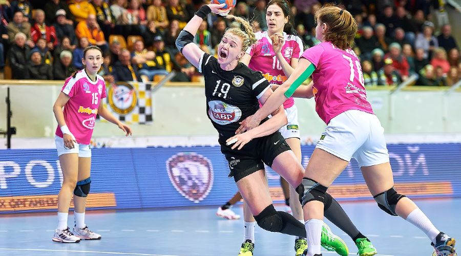 Матч чемпионата России ГК «Ростов-Дон» — «Астраханочка». Ксения Макеева &copy;&nbsp;Фото пресс-службы ГК &laquo;Ростов-Дон&raquo;