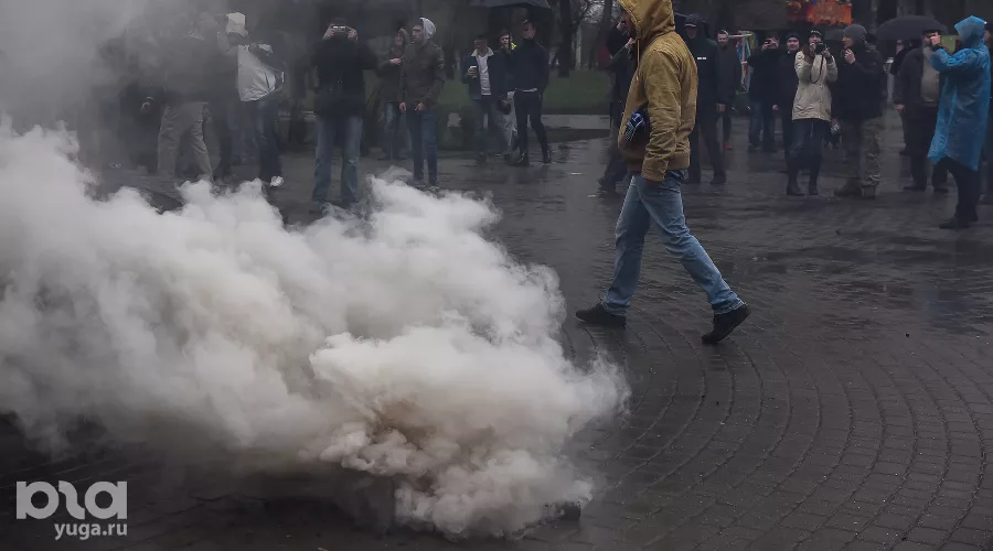 Акция сторонников Навального в Краснодаре, 26 марта 2017 года &copy;&nbsp;Фото Елены Синеок, Юга.ру