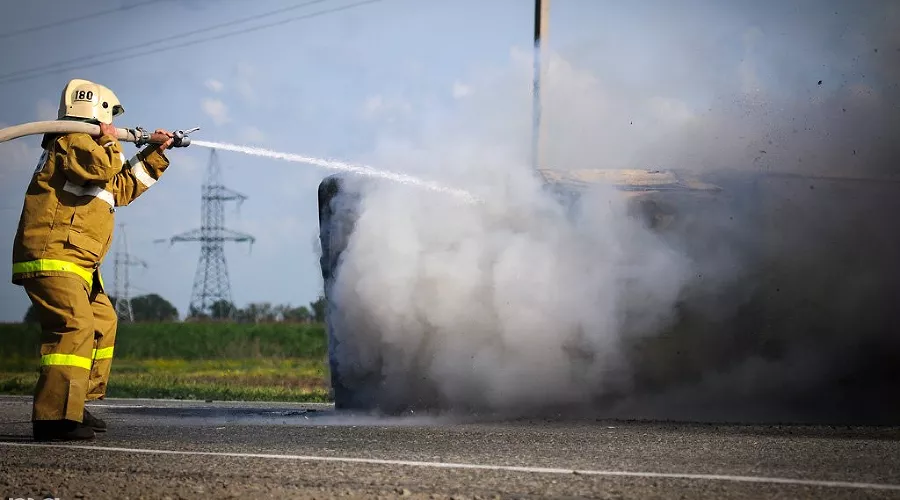 Авария в Славянском районе &copy;&nbsp;Елена Синеок. ЮГА.ру