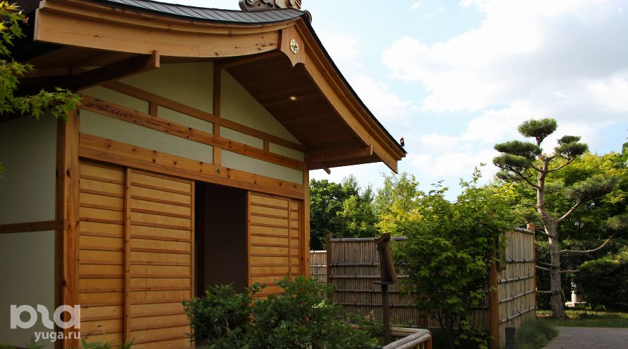 Храм для медитаций в Японском саду парка «Краснодар» © Фото Марины Солошко, Юга.ру