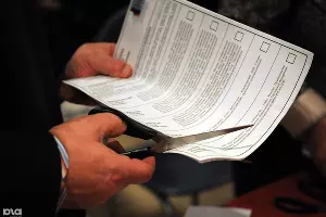 Подсчет голосов на выборах президента РФ &copy;&nbsp;Фото Елены Синеок, ЮГА.ру
