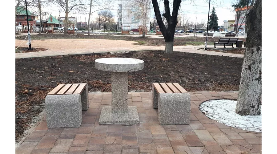 Гулькевичский парк культуры и отдыха после реконструкции &copy;&nbsp;Скриншот публикации на сайте администрации Краснодарского края, Admkrai.krasnodar.ru