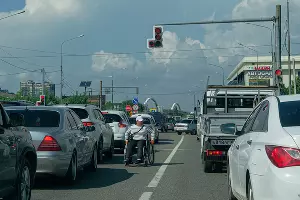 Рядом с новым Яблоновским мостом в Адыгее &copy;&nbsp;Фото Юли Шафаростовой, Юга.ру