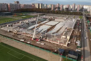 Cтройка нового стадиона ФК «Краснодар» &copy;&nbsp;Фото Евгения Таранжина