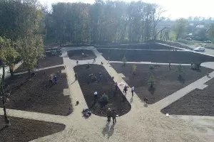 Ремонт парка и дома культуры Тбилисском районе &copy;&nbsp;Фото пресс-службы Тбилисского района