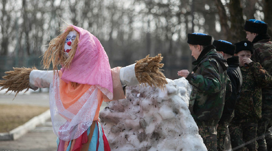 Ставропольские кадеты отметили Масленицу &copy;&nbsp;Эдуард Корниенко, ЮГА.ру