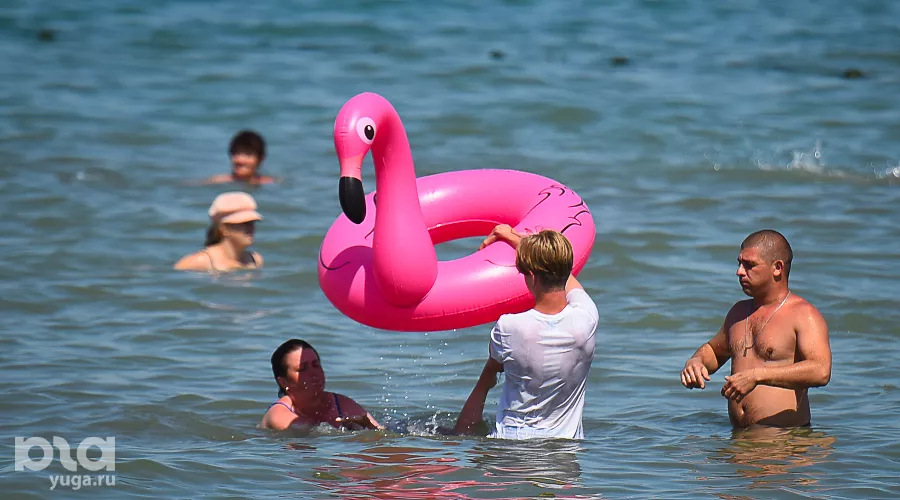 Пляж в Анапе &copy;&nbsp;Фото Елены Синеок, Юга.ру