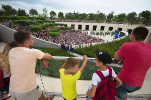 Матч Россия — Уругвай посмотрели в парке &laquo;Краснодар&raquo; &copy;&nbsp;Фото Елены Синеок, Юга.ру