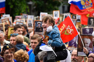 Акция «Бессмертный полк» в Краснодаре © Фото Елены Синеок, Юга.ру