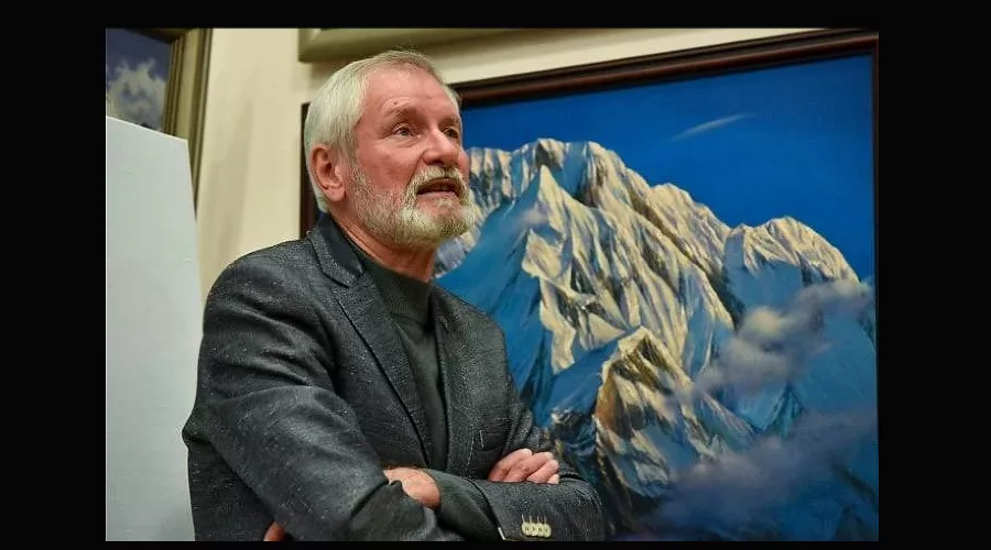 Художник и путешественник Сергей Дудко &copy;&nbsp;Скриншот фото из письма от Краснодарского регионального отделения  Русского географического общества