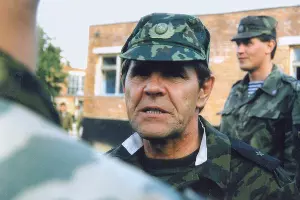Алексей Булдаков &copy;&nbsp;Кадр из фильма &laquo;Блокпост&raquo; (реж. Александр Рогожкин, 1998)