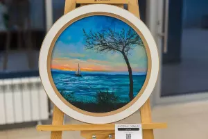 Работа Екатерины Чаецкой &copy;&nbsp;Скриншот фото из письма от пресс-службы музея имени Коваленко