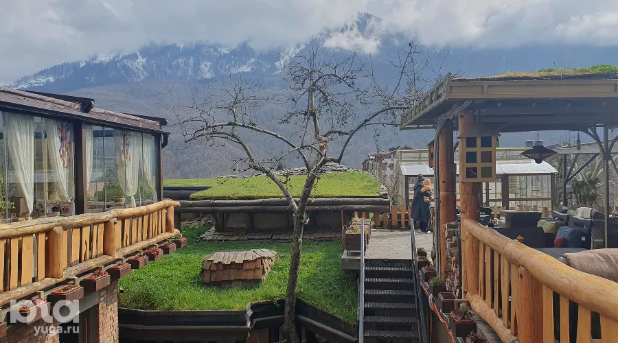 Ресторан «Яблоки печем» в Красной Поляне &copy;&nbsp;Фото Марины Солошко, Юга.ру