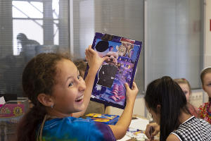 «Детская лаборатория творчества» в «Типографии» © Фотография предоставлена пресс-службой КЦСИ «Типография»