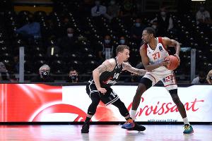 Матч Еврокубка «Виртус» — «Локомотив-Кубань» © Фото пресс-службы ПБК «Локомотив-Кубань»