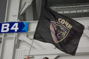 Товарищеский матч между хоккеистами "Сочи" и "Кубани" &copy;&nbsp;Нина Зотина, ЮГА.ру