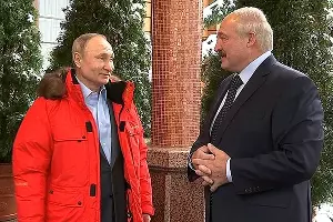 Владимир Путин и Александр Лукашенко &copy;&nbsp;Фото пресс-службы Кремля