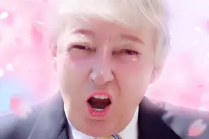  &copy;&nbsp;Фото Дональда Трампа в обработке Meitu