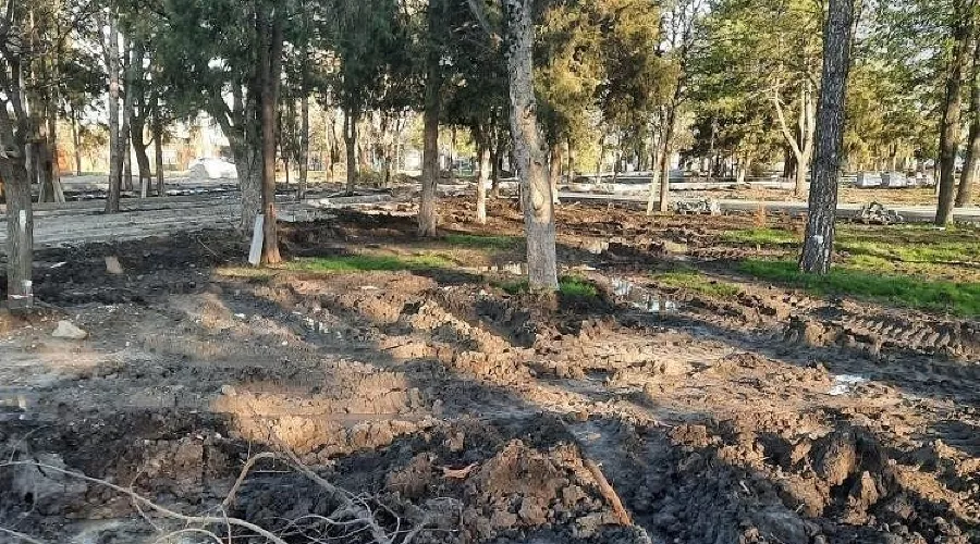 Сквер им. Льва Толстого в Краснодаре &copy;&nbsp;Фото из инстаграма &laquo;Туподар™ Краснодар&raquo;, instagram.com/typodar