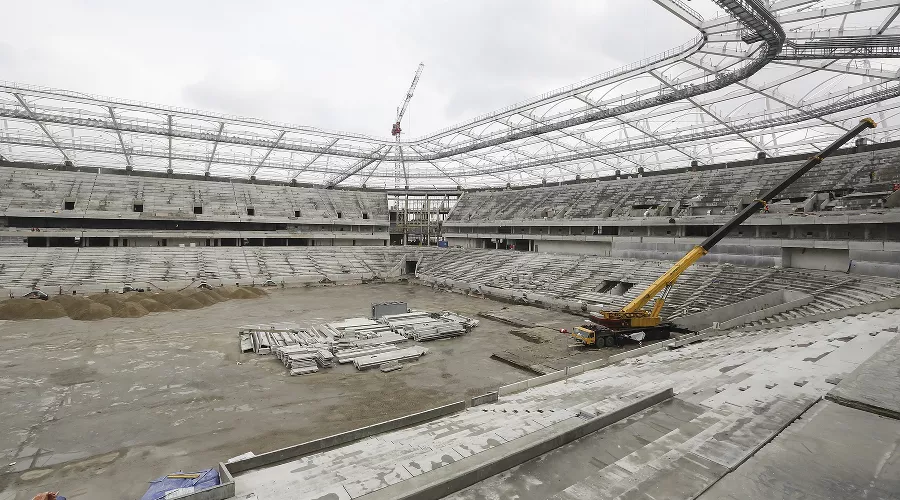 Стадион «Ростов-Арена» &copy;&nbsp;Фото пресс-службы губернатора Ростовской области