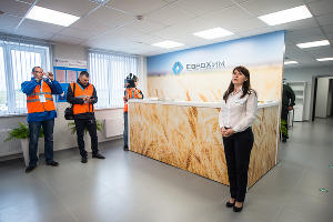 Открытие клиентского центра «Еврохим» в станице Старовеличковской © Фото Елены Синеок, Юга.ру