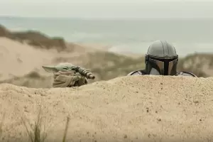 Кадр из трейлера к фильму «Мандалорец и Грогу» &copy;&nbsp;Скриншот видео с Rutube-канала &laquo;Все трейлеры&raquo;