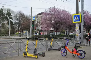 Улица Ставропольская в Краснодаре &copy;&nbsp;Фото Марины Солошко, Юга.ру