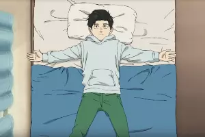 Кадр из трейлера к аниме «Стометровка» &copy;&nbsp;Скриншот видео с Rutube-канала &laquo;Mister Star&raquo;