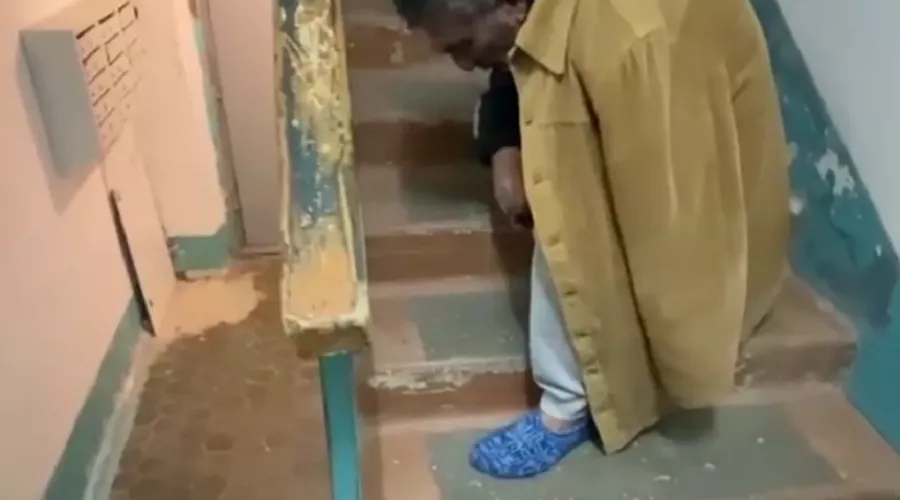  &copy;&nbsp;Скриншот видео из телеграм-канала BAZA, t.me/bazabazon