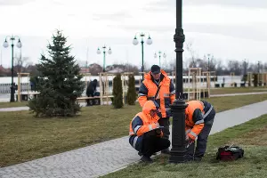 Аллея в честь 80-летия образования Краснодарского края &copy;&nbsp;Фото Елены Синеок, Юга.ру