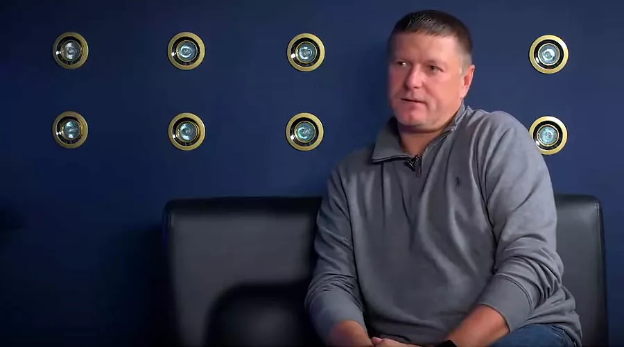 Евгений Кафельников &copy;&nbsp;Кадр из видео канала Lysenkov TV, youtube.com/channel/UCQt5R_FDTWxe9epIMfMEILw