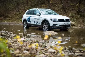 Тест-драйв Volkswagen Tiguan у Медвежьей горы &copy;&nbsp;Фото Елены Синеок, Юга.ру
