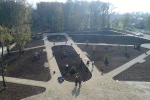 Ремонт парка и дома культуры Тбилисском районе &copy;&nbsp;Фото пресс-службы Тбилисского района