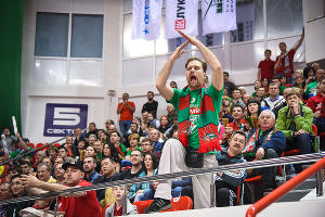 "Локомотив-Кубань" дважды обыграл УНИКС в четвертьфинальной серии Единой лиги ВТБ © Елена Синеок, ЮГА.ру