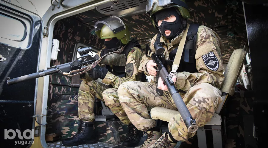 СОБР "Беркут" ГУ МВД России по Краснодарскому краю &copy;&nbsp;Фото Елены Синеок, Юга.ру
