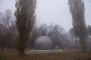 Туман в парке «Солнечный остров» © Фото Елены Синеок, Юга.ру