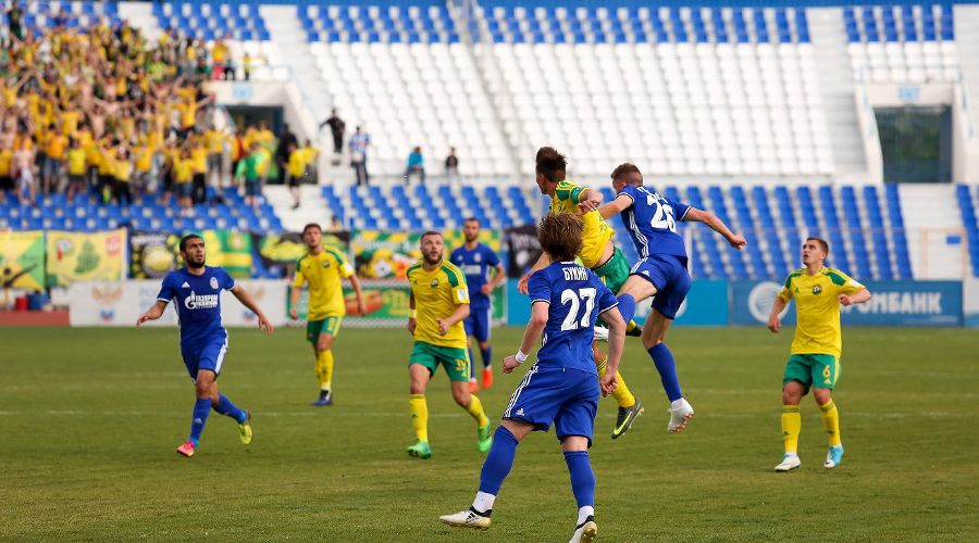 Матч первенства ФНЛ «Волгарь» — «Кубань» © Фото пресс-службы ФК «Кубань»