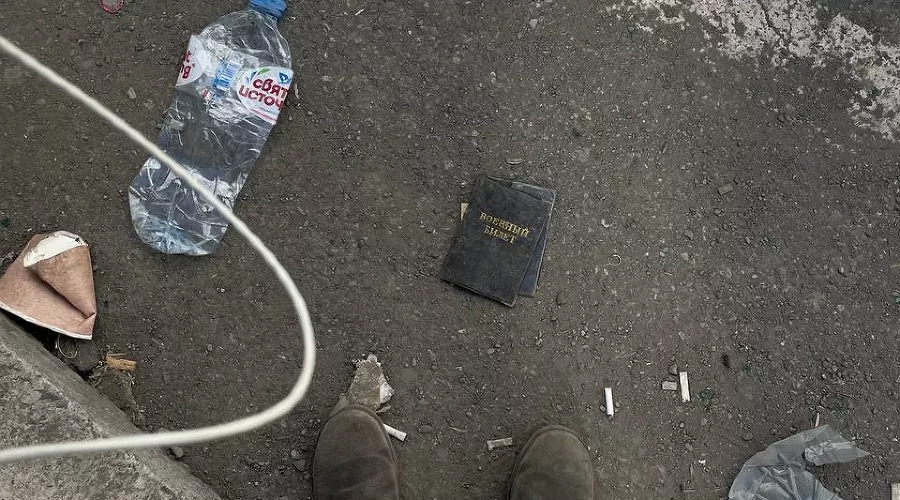 Мусор на российско-грузинской границе  &copy;&nbsp;Фото Катерины Данильян