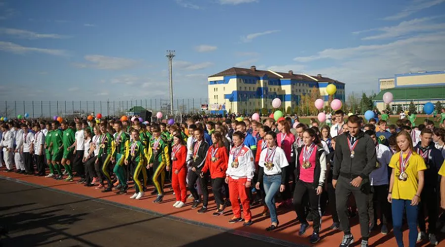  &copy;&nbsp;Фото стадиона АГУ Алексея Гусева