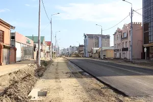 Ремонт дороги на перекрестке улиц Тургенева и Северной &copy;&nbsp;Фото пресс-службы администрации Краснодара