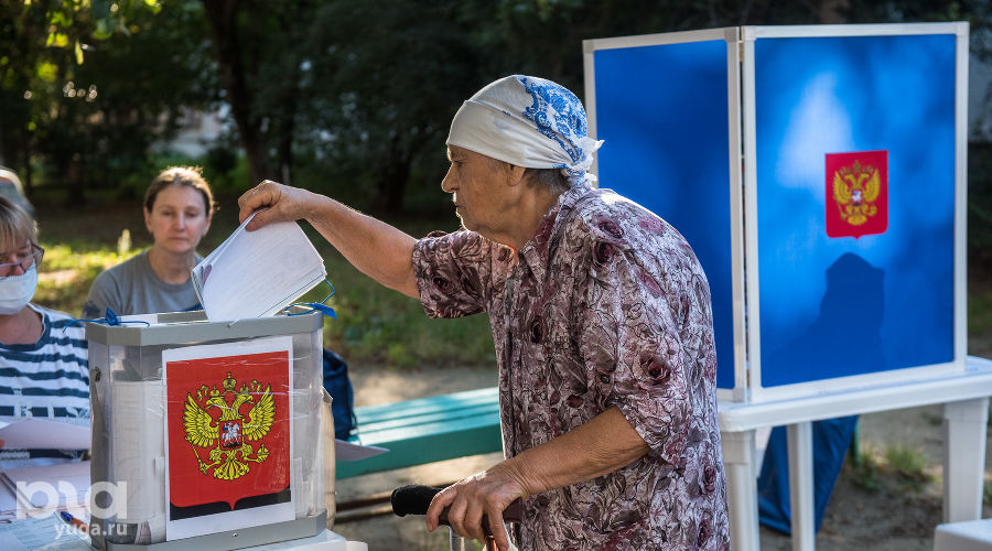 Выборы главы Краснодарского края и депутатов городской думы Краснодара © Фото Елены Синеок, Юга.ру