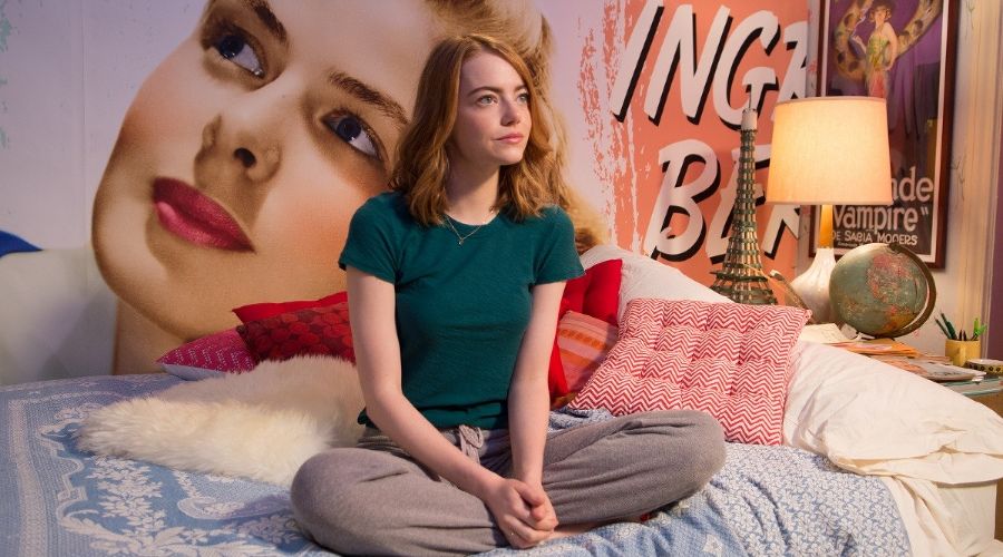 Эмма Стоун, кадр из фильма «Ла-Ла Ленд» &copy;&nbsp;Фото с сайта kinopoisk.ru