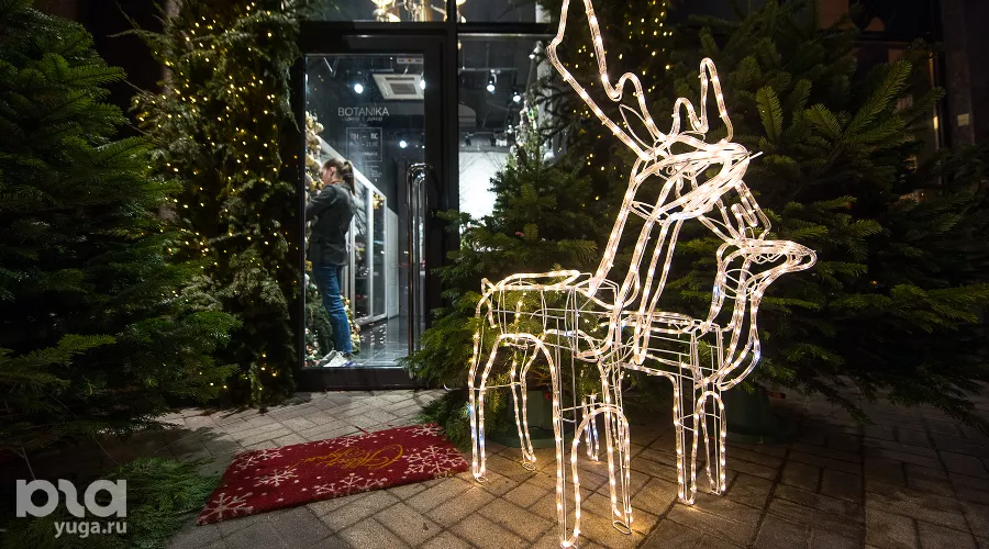 Новогодние ярмарки Краснодара &copy;&nbsp;Фото Елены Синеок, Юга.ру