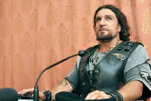 Президент мотоклуба "Ночные волки" Хирург &copy;&nbsp;Елена Синеок. ЮГА.ру